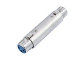 Adapter lydkontakt XLR hunn til XLR hunn