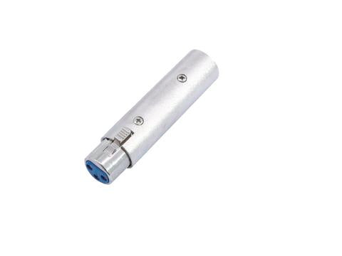 Adapter lydkontakt 3-pins XLR hunn til 5-pins XLR hann