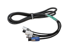 EUROLITE kombikabel DMX P-Con/3-pinners XLR 3m