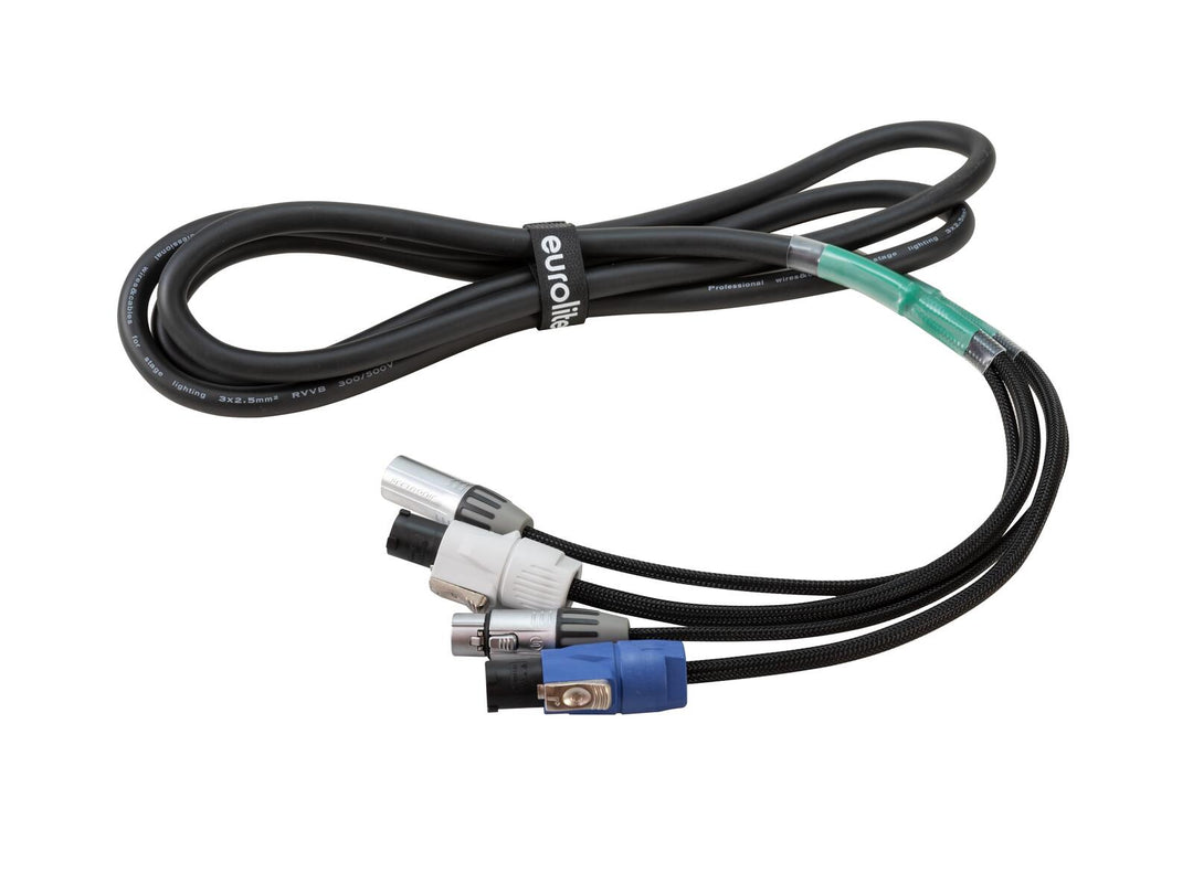 EUROLITE kombikabel DMX P-Con/5-pinners XLR 3m