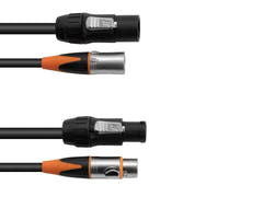 EUROLITE kombikabel DT-2 DMX IP T-Con/3-pins XLR 3m