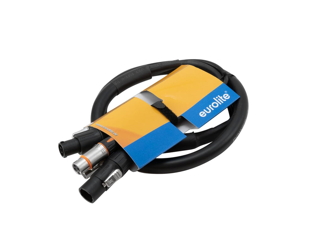 EUROLITE kombikabel DT-2 DMX IP T-Con/3-pins XLR 3m