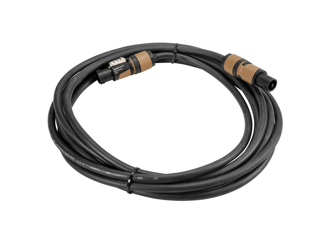 PSSO Speaker Cable Speakon 2x4 5 m bk