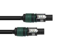 PSSO høyttalerkabel Speakon 4x2.5 0.5m bk