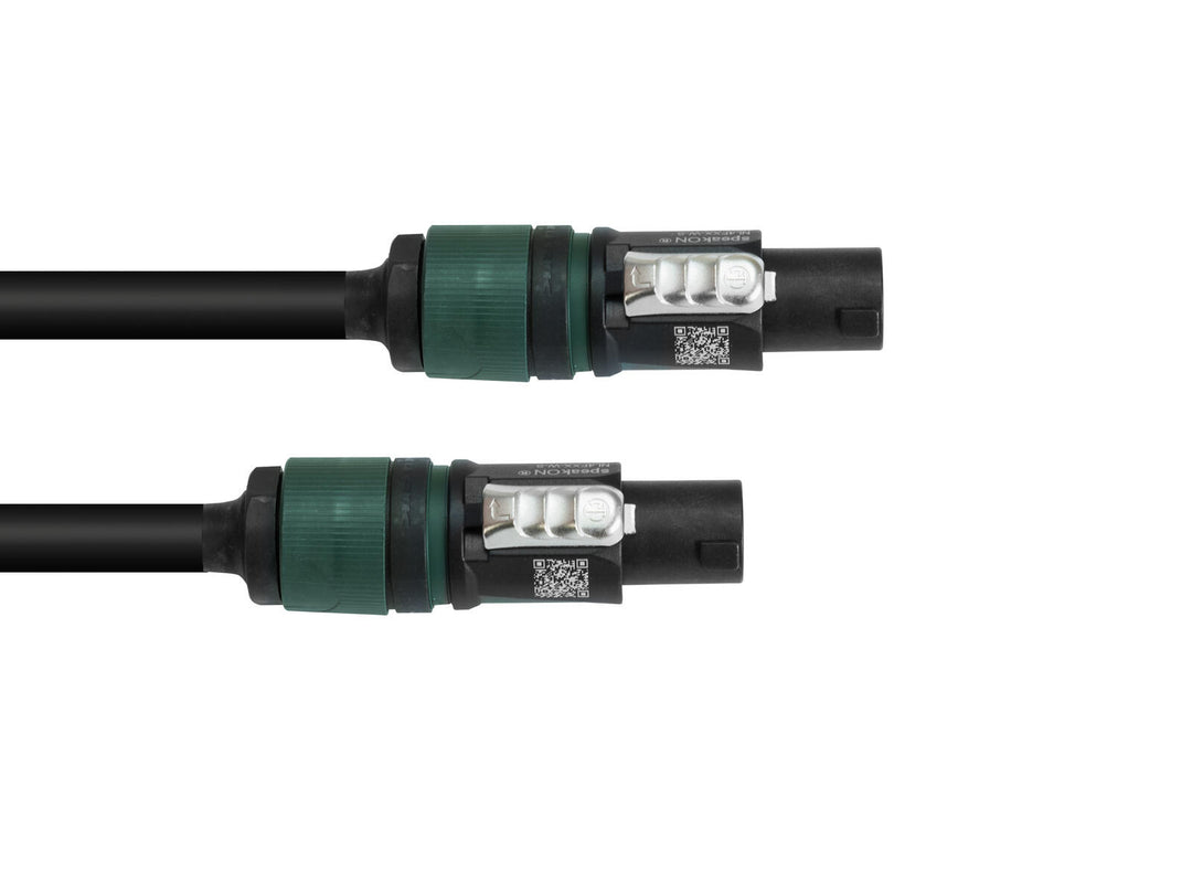 PSSO høyttalerkabel Speakon 4x2.5 0.5m bk