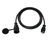 PSSO skjøteledning 3x2.5 3m bk