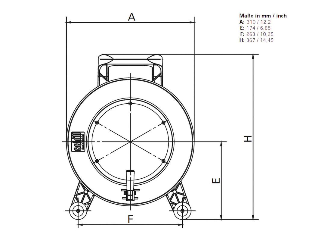 SCHILL kabeltrommel GT 310.SO