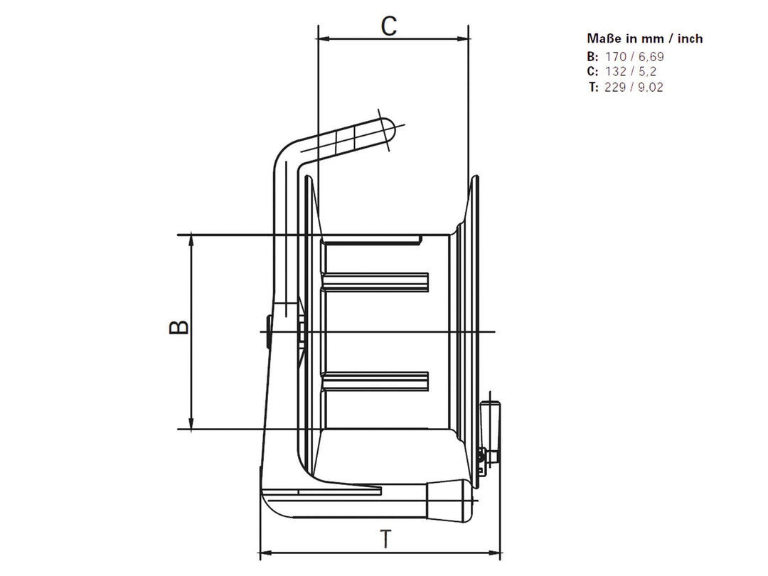 SCHILL kabeltrommel GT 310.SO