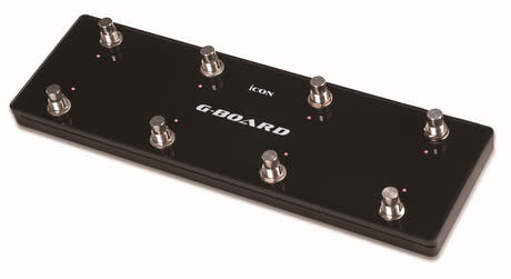 iCon G-Board MIDI-fotbryter, svart