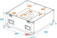 Flyveske for discoball (75 cm)