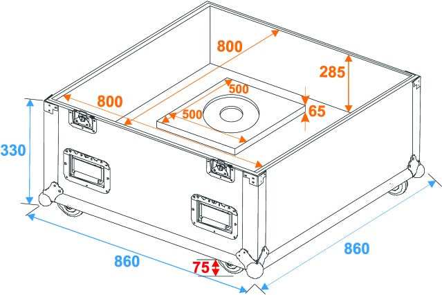 Flyveske for discoball (75 cm)