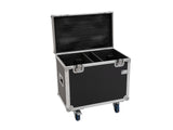 EUROLITE Set 2x LED TMH-H380 Beam/Wash/Flower Effect + Flightcase with wheels