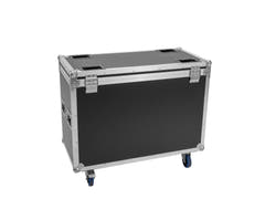 ROADINGER Flightcase 2x IP TMH-H760 med hjul