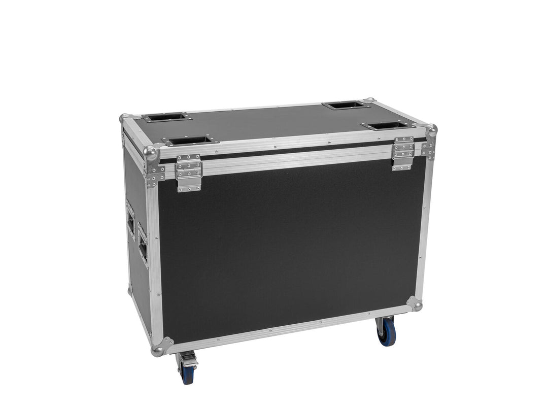 ROADINGER Flightcase 2x IP TMH-H760 med hjul