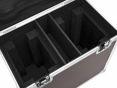 ROADINGER flightcase 2x TMH-X12 med hjul