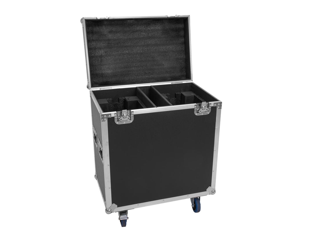 EUROLITE Set 2x LED TMH-S400 CMY + koffert med hjul