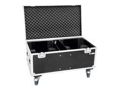 ROADINGER flightcase for 2x THA-250F med hjul