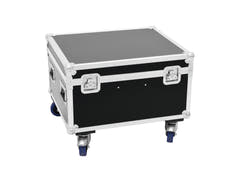 ROADINGER Flightcase 4x LED TMH-X1 Moving Head Beam med hjul