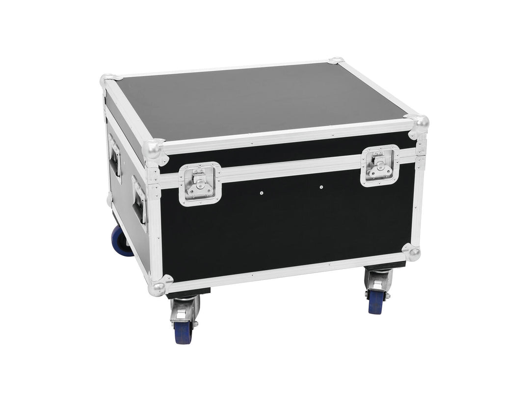 ROADINGER Flightcase 4x LED TMH-X1 Moving Head Beam med hjul