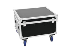 ROADINGER Flightcase 4x LED TMH-X1 Moving Head Beam med hjul