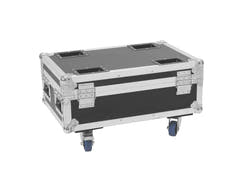 ROADINGER Flightcase 4x AKKU IP UP-4 Plus HCL Spot WDMX med ladefunksjon