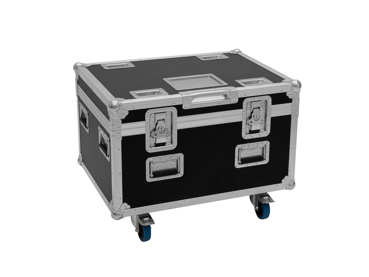 ROADINGER Flightcase 4x LED TMH-X4 with wheels