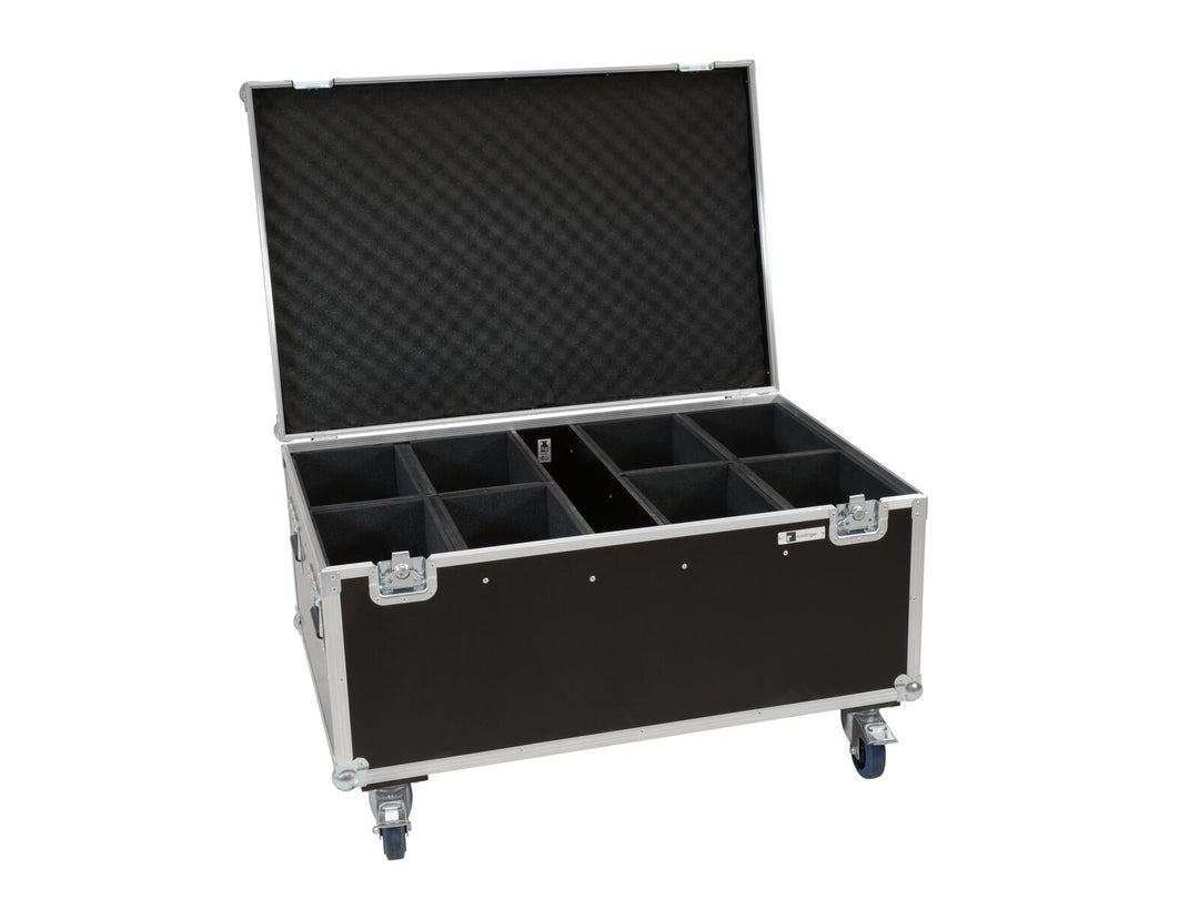 ROADINGER Flightcase for 8x LED IP PAR 12x8W QCL/12x9 SQL Spot med hjul