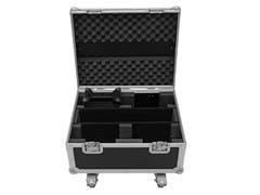 ROADINGER flightcase 4x LED CLS-9 QCL RGB/WW 9x7 W