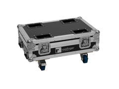 ROADINGER flightcase for 8x AKKU Mini IP UP-4 QCL Spot MK2 med ladefunksjon