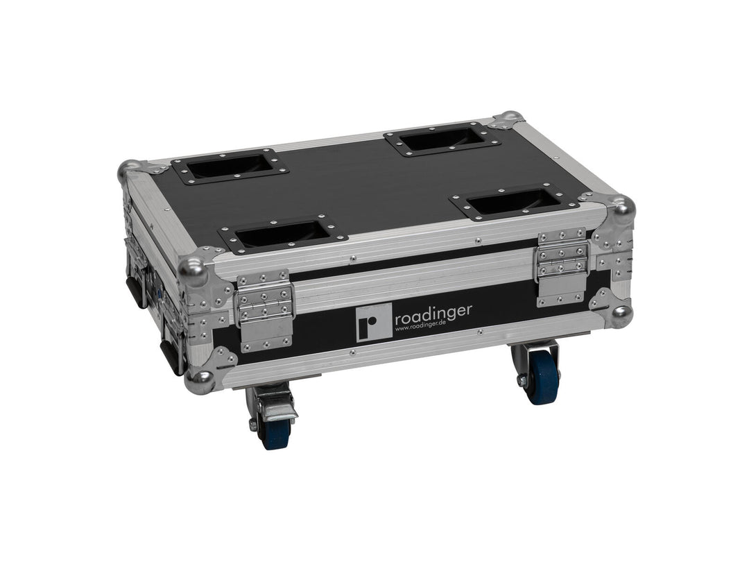 ROADINGER flightcase for 8x AKKU Mini IP UP-4 QCL Spot MK2 med ladefunksjon