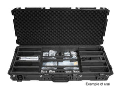 ROADINGER Plastkoffert for 4x AKKU IP Pixel Tube 360° CRMX