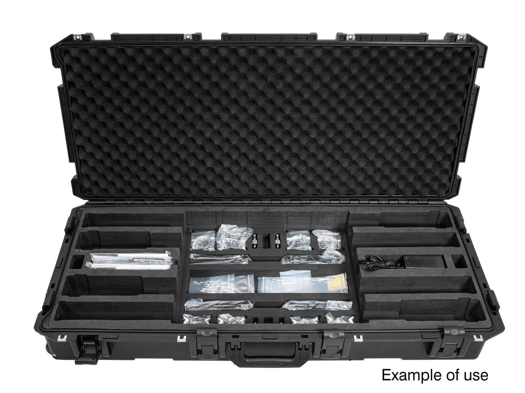 ROADINGER Plastkoffert for 4x AKKU IP Pixel Tube 360° CRMX