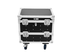 ROADINGER Flightcase 8x IP PIX Strobe RGB CW+WW med hjul