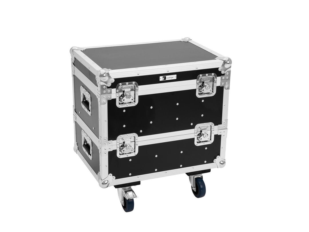 ROADINGER Flightcase 8x IP PIX Strobe RGB CW+WW med hjul