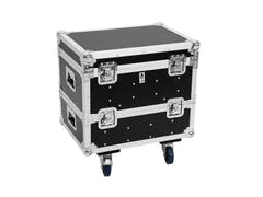 ROADINGER Flightcase 8x IP PIX Strobe RGB CW+WW med hjul