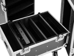 ROADINGER Flightcase 8x IP PIX Strobe RGB CW+WW med hjul