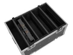 ROADINGER Forlengelsesmodul for flightcase 4x IP PIX strobe RGB CW+WW