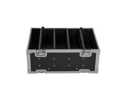 ROADINGER Forlengelsesmodul for flightcase 4x IP PIX strobe RGB CW+WW