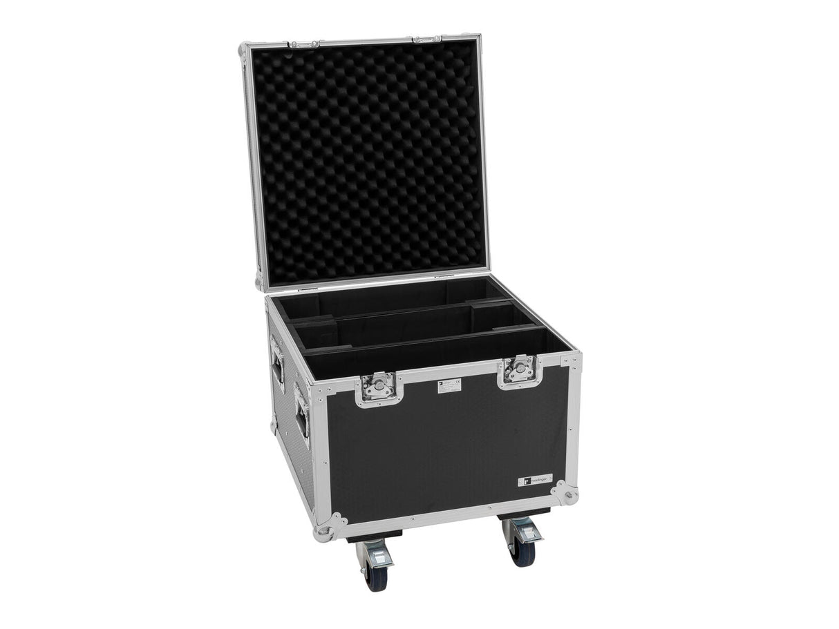 EUROLITE Set 2x LED IP Mega PIX Strobe 714 SWING + Flightcase with wheels