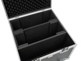 ROADINGER Flightcase PRO 2x IP Mega SWING with wheels