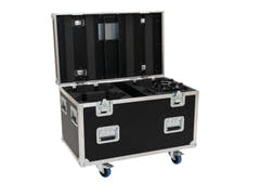 ROADINGER Flightcase HIGHLINE 4x LED IP TMH-H420 WASH