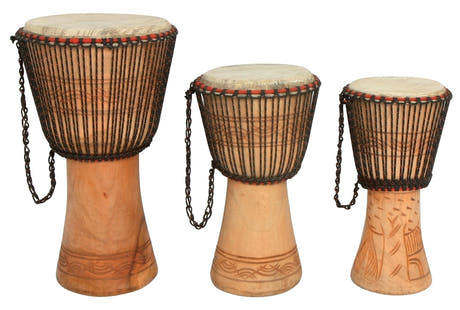 GEWA Djembe - høyde ca. 52 cm - Ø 25 cm