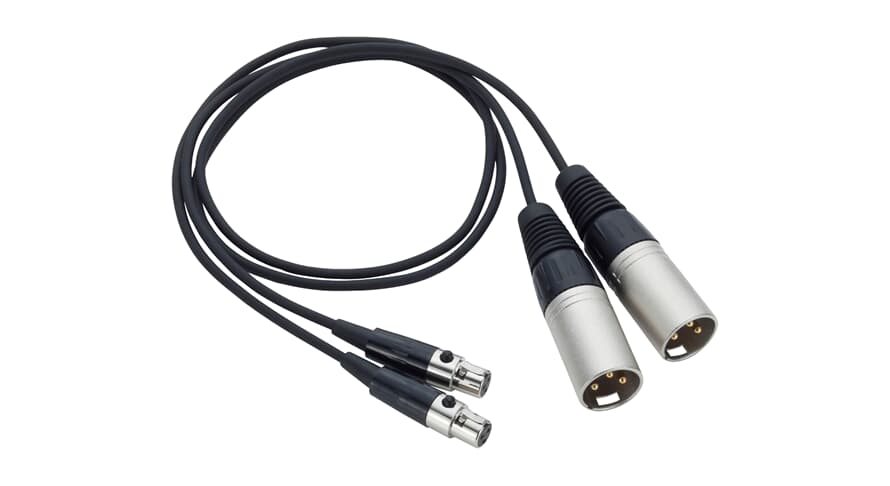 Zoom TXF-8 TA3 til XLR-kabler til F8