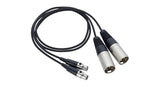 Zoom TXF-8 TA3 til XLR-kabler til F8
