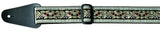 Fire & Stone Folk Jacquard gitarrem, lys med svart og gull