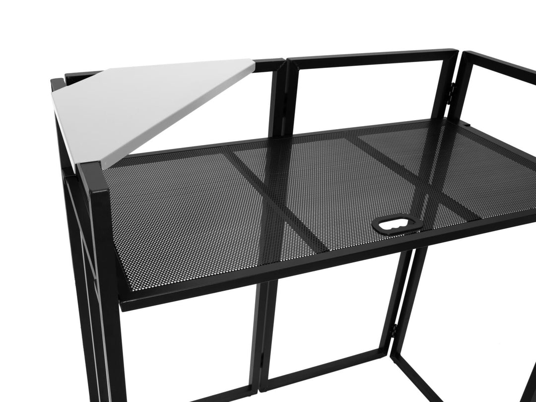 OMNITRONIC hjørneplater inkl. veske for mobilt DJ-stativ wh