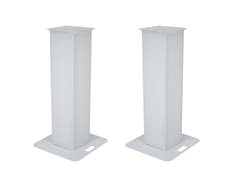 EUROLITE-sett 2x Stage Stand 100cm + 2x LED B-40 beam Effect hvit
