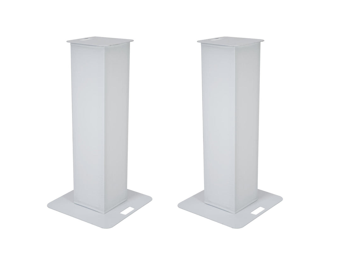 EUROLITE 2x Stage Stand 150cm inkl. trekk og bag, hvit