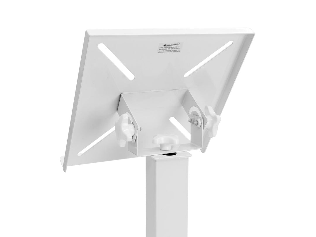 OMNITRONIC laptopstativ for BOOZ Event Stand hvit