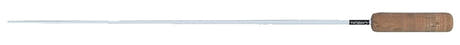 Pick Boy dirigentpinne i hvit glassfiber, 38 cm, modell A, korkgrep